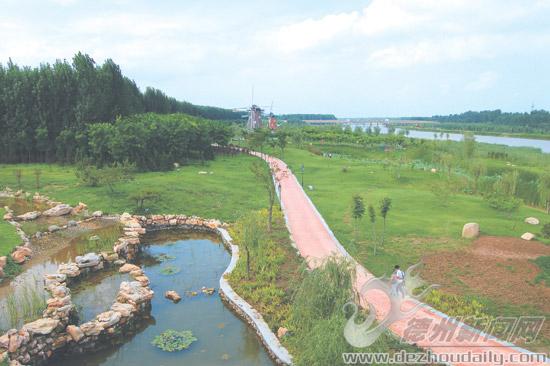 減河濕地:親水公園 綠色樂(lè)園